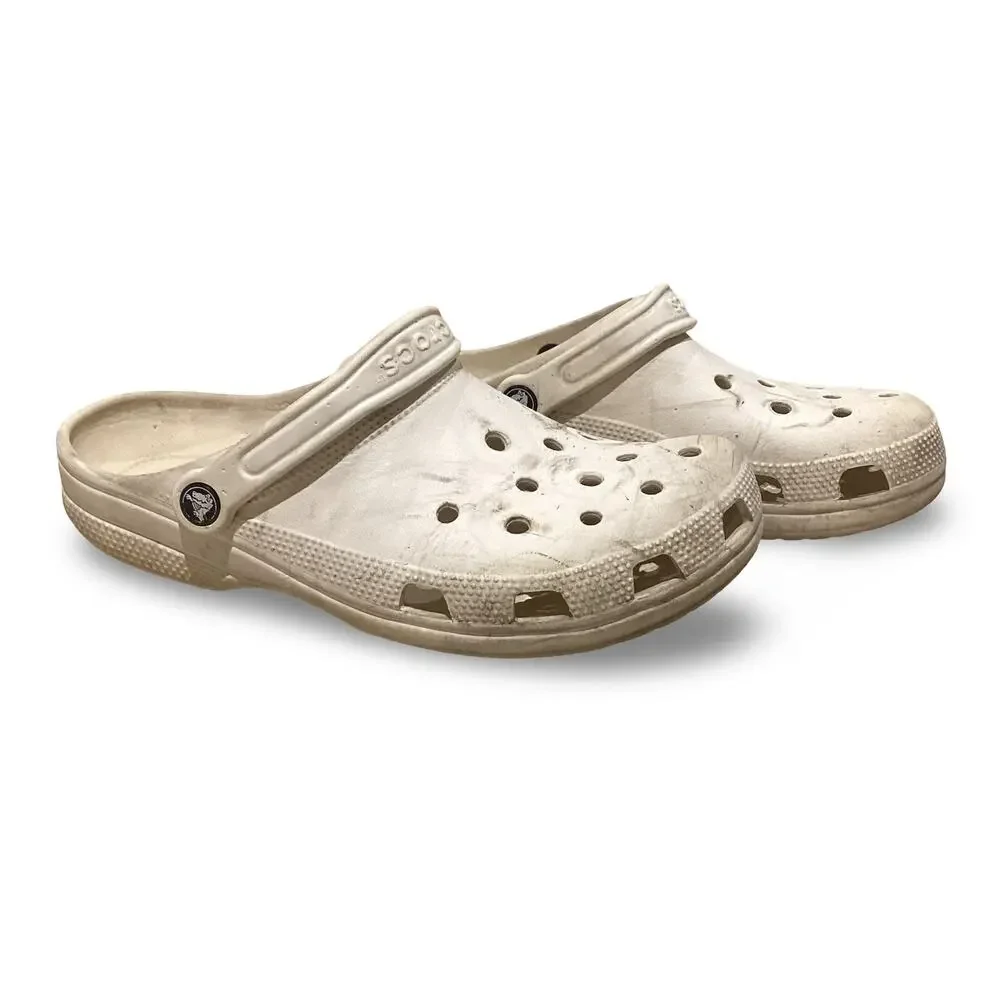 Classic White Crocs